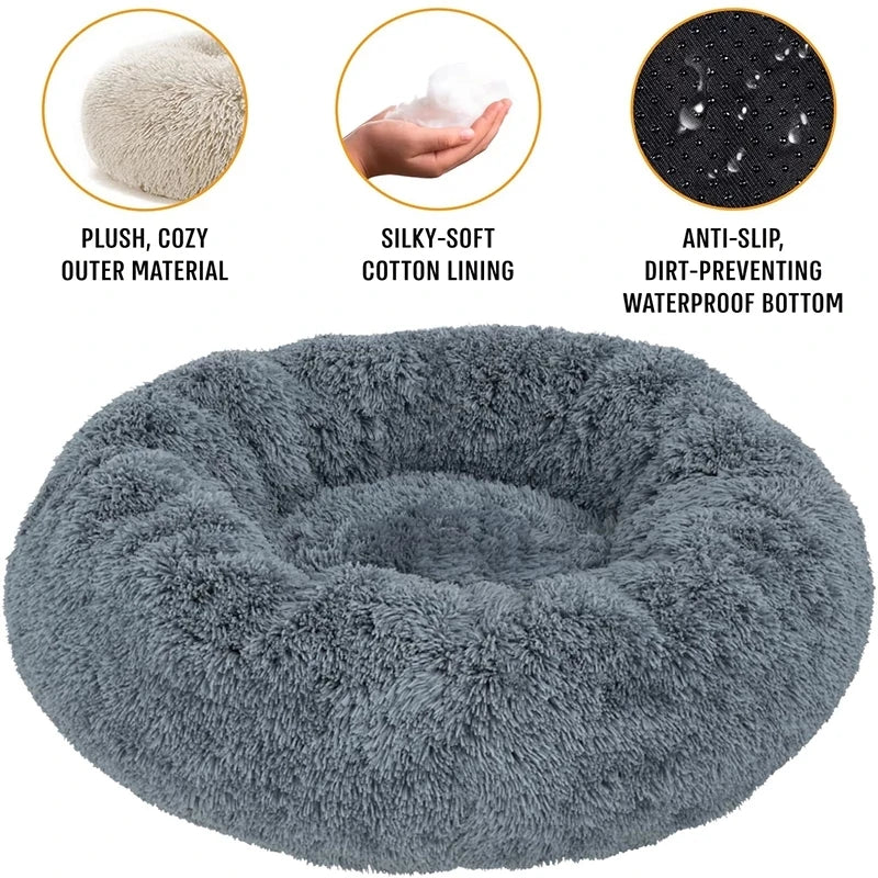 Plush Retreat Round Bed